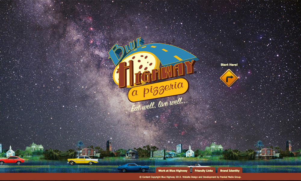blue highway pizza